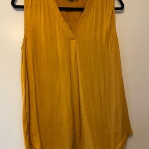Premise Mustard Sleeveless Blouse